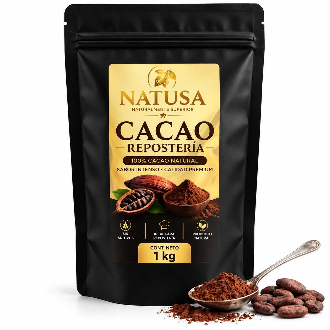 Cacao repostería Natusa